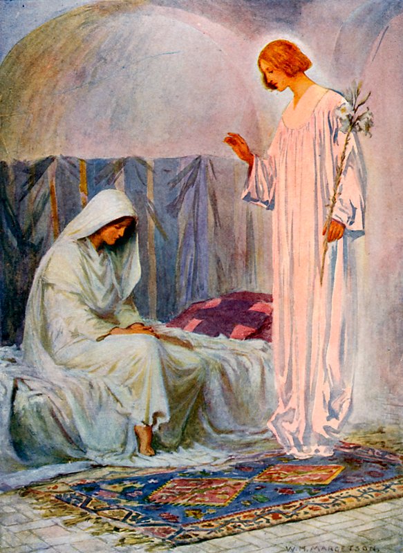 A Anunciação de William Henry Margetson