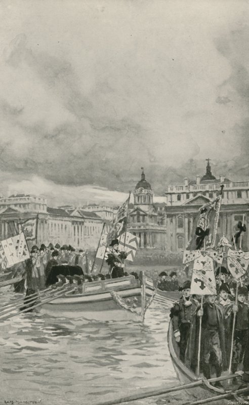 O funeral do senhor Nelson de William Henry Margetson