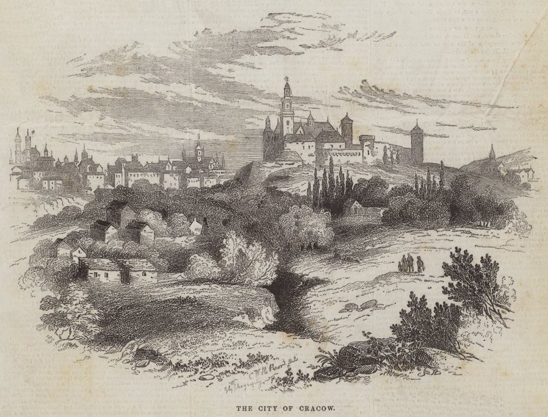 A cidade de Cracóvia de William Henry Pike