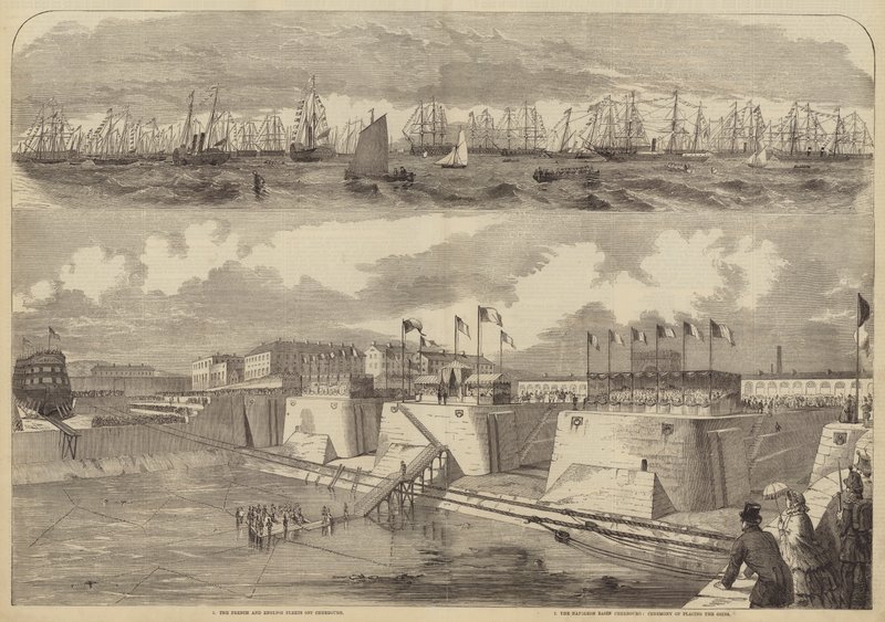 Esboços de Cherbourg de William Henry Prior