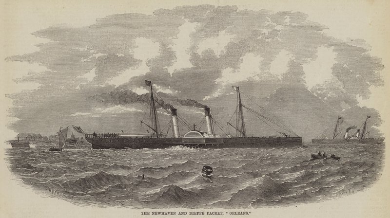 O pacote de Newhaven e Dieppe, Orleans de William Henry Prior