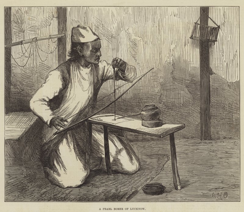 Um perfurador da pérola de Lucknow de William Heysham Overend