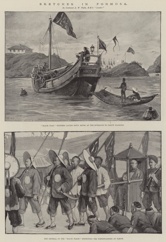 Esboços em Formosa de William Heysham Overend