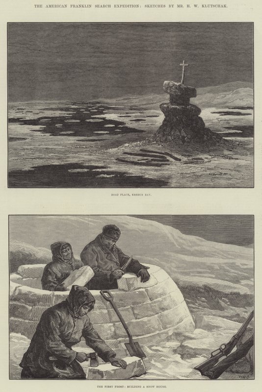 The American Franklin Search Expedition de William Heysham Overend