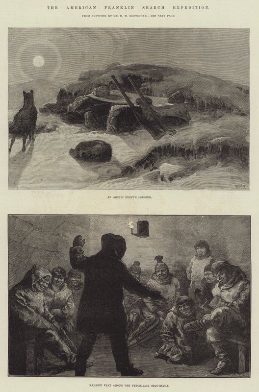The American Franklin Search Expedition de William Heysham Overend