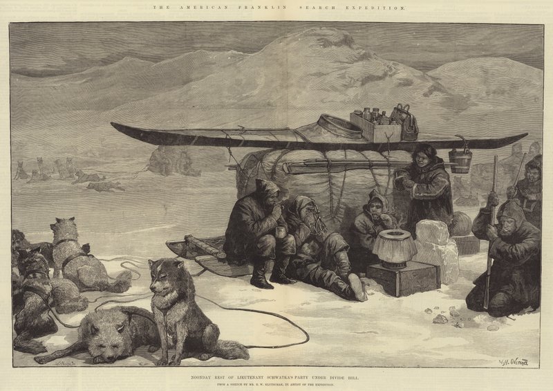 The American Franklin Search Expedition de William Heysham Overend