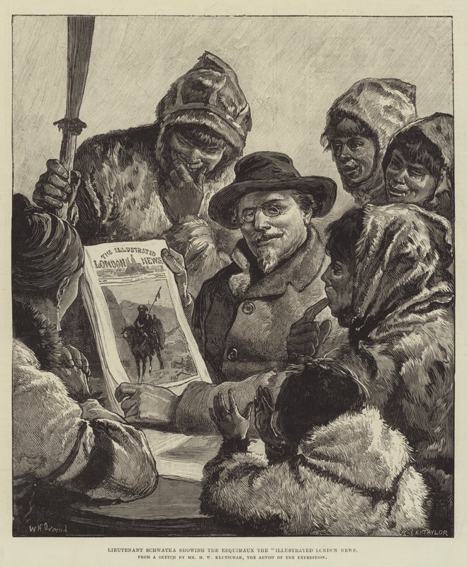 The Franklin Search Expedition de William Heysham Overend
