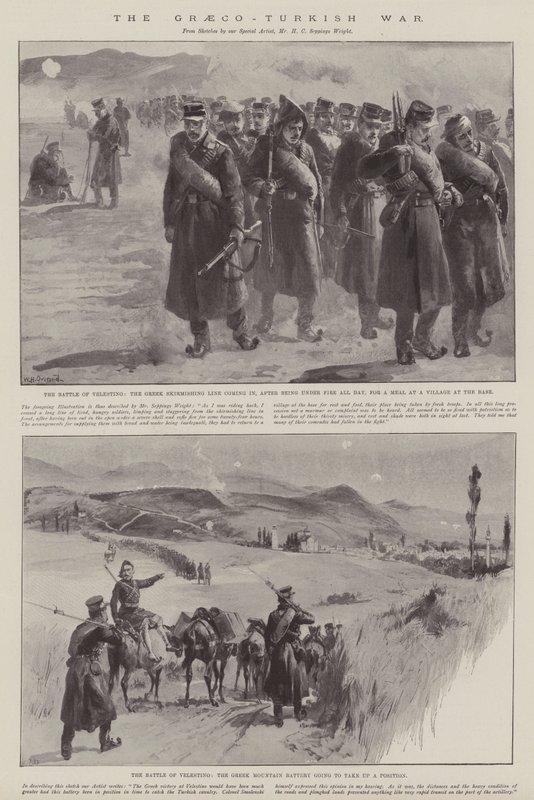 A guerra greco-turca de William Heysham Overend