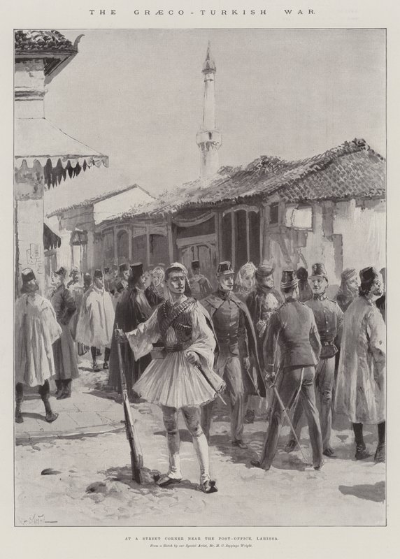 A guerra greco-turca de William Heysham Overend