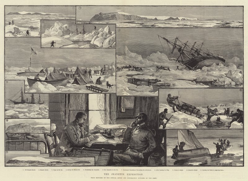 A Expedição Jeannette de William Heysham Overend