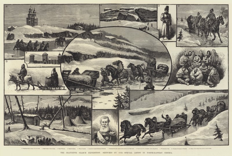 The Jeannette Search Expedition de William Heysham Overend