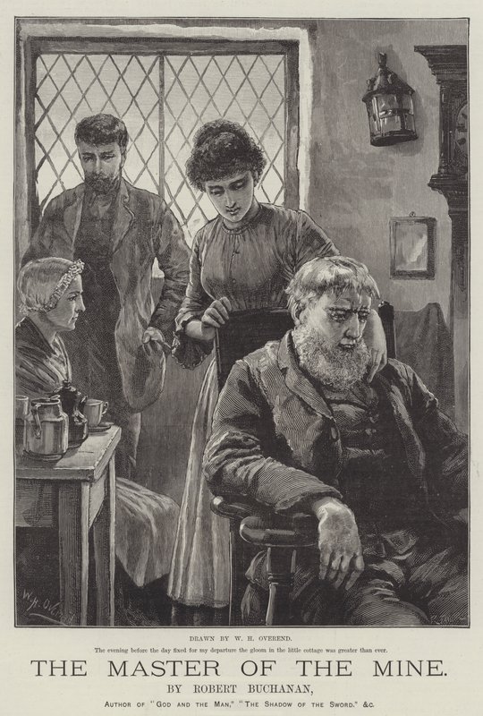 O mestre da mina, por Robert Buchanan de William Heysham Overend