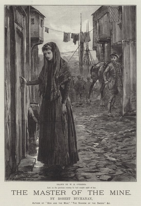 O mestre da mina, por Robert Buchanan de William Heysham Overend
