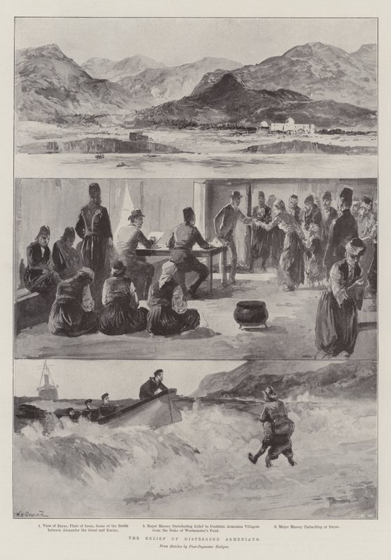 O alívio dos armênios afligidos de William Heysham Overend