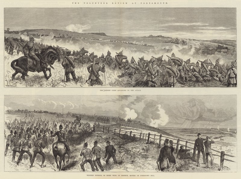 A revisão voluntária em Portsmouth de William Heysham Overend