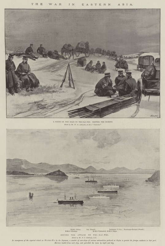 A guerra na Ásia Oriental de William Heysham Overend
