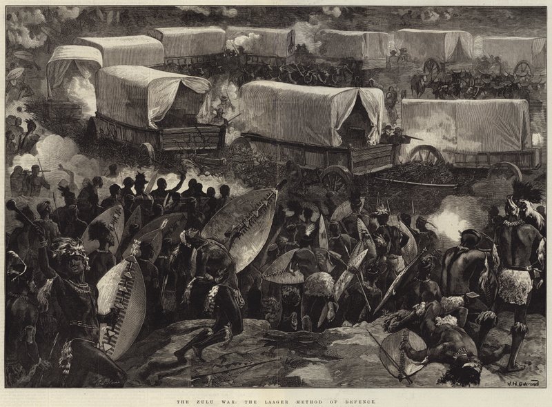 A Guerra Zulu, o Método Laager de Defesa de William Heysham Overend