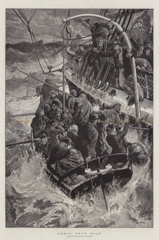 Seu único barco de William Heysham Overend