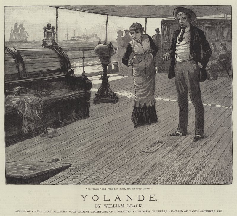 Yolande, de William Black de William Heysham Overend