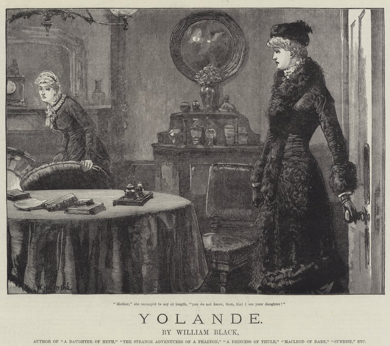 Yolande, de William Black de William Heysham Overend