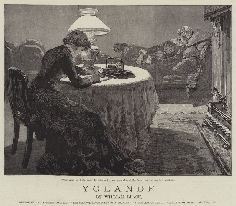 Yolande, de William Black de William Heysham Overend