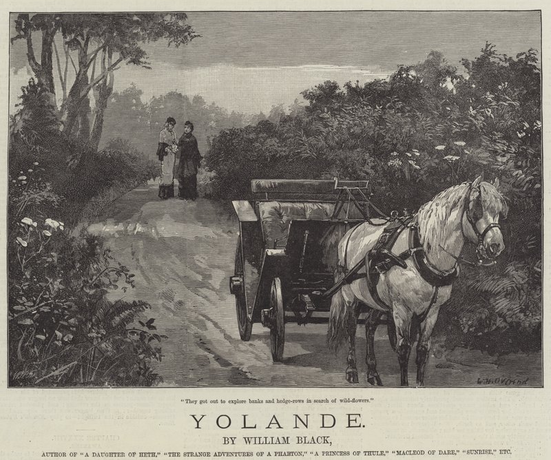 Yolande, de William Black de William Heysham Overend