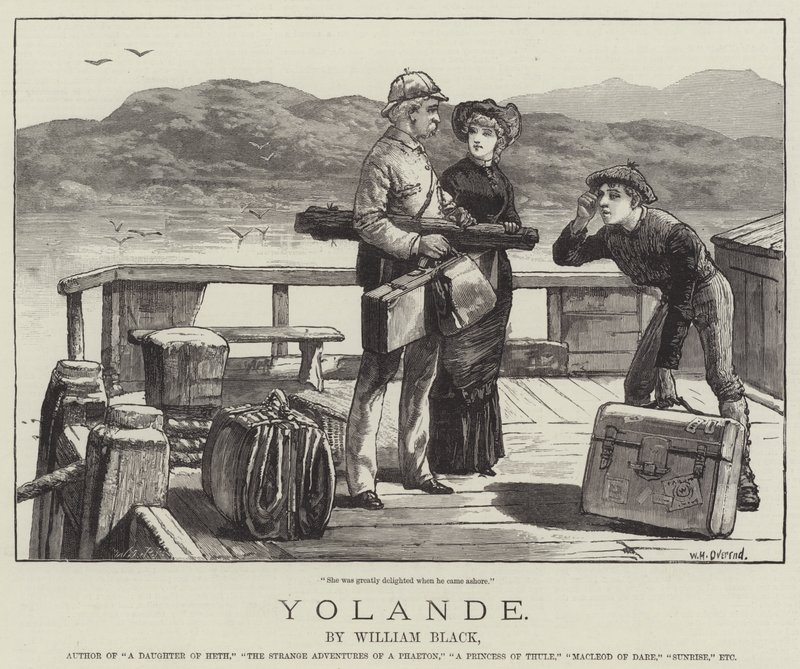 Yolande, de William Black de William Heysham Overend