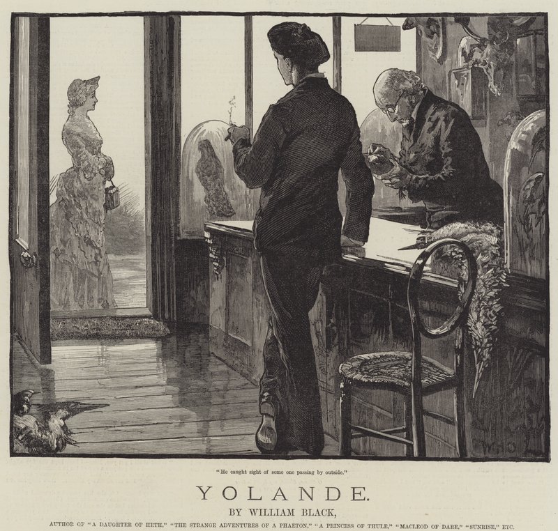 Yolande, de William Black de William Heysham Overend