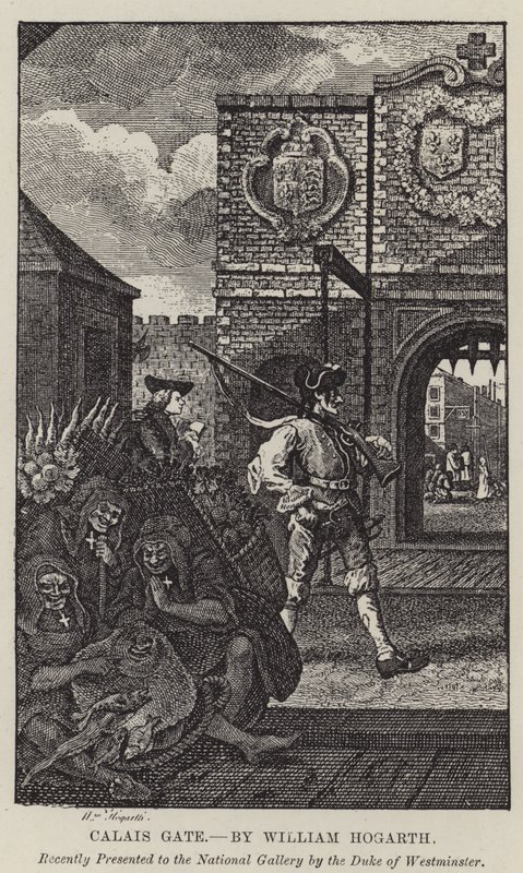 Portão de Calais de William Hogarth
