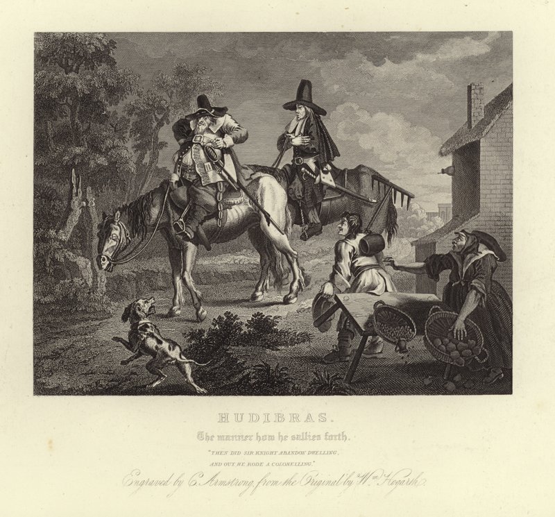 Hudibras por Samuel Butler de William Hogarth