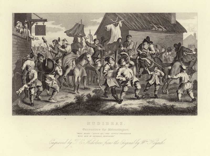 Hudibras por Samuel Butler de William Hogarth