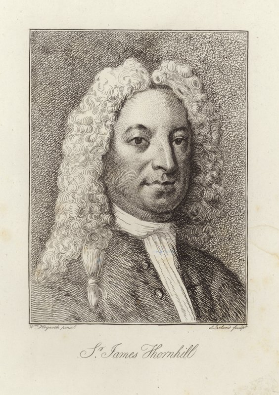 Sir James Thornhill de William Hogarth