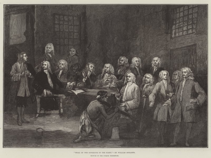 Julgamento do Governador da Frota de William Hogarth