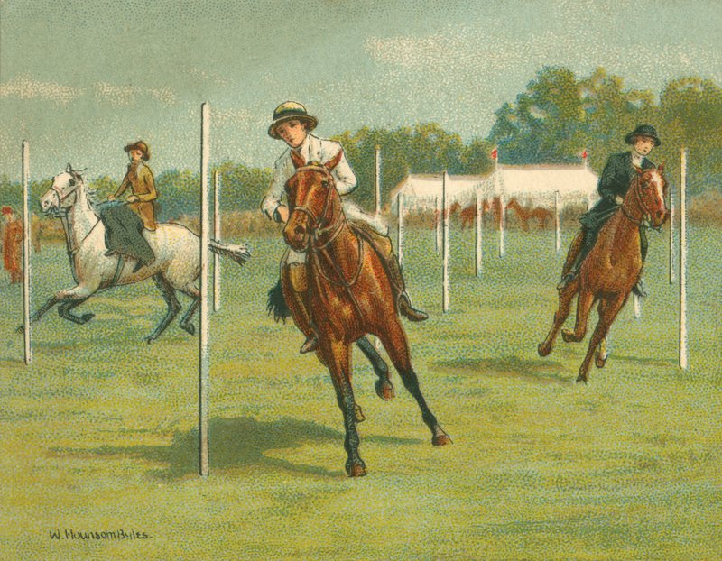 Raças Históricas e Modernas, Raças de Flexão (chromolitho) de William Hounsom Byles