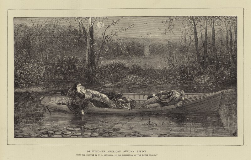 Drifting, um efeito americano do outono de William John Hennessy