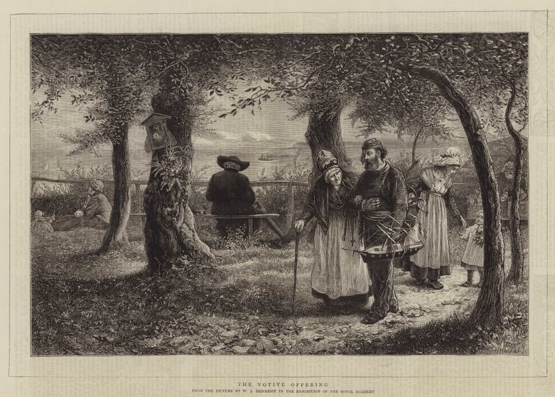 A oferta votiva de William John Hennessy