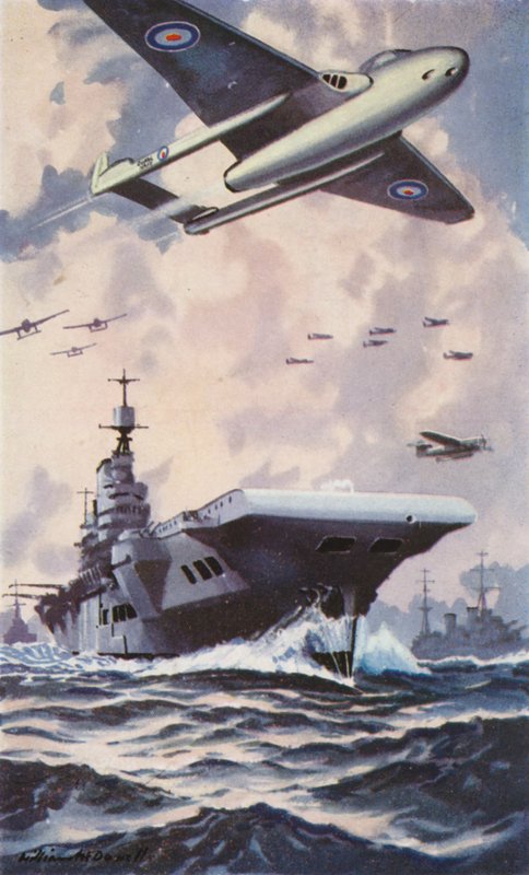 Transportadora Aeronáutica Britânica (cor litho) de William John Patton McDowell
