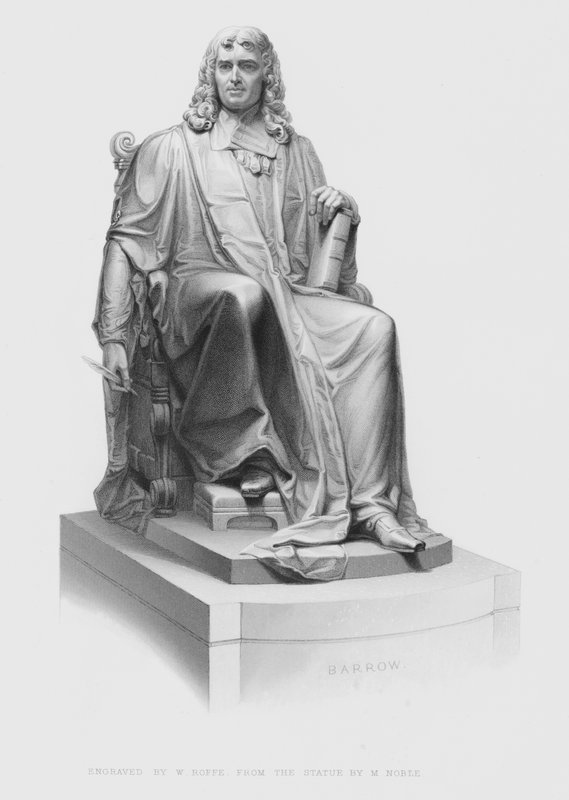 Barrow, gravado por W Roffe a partir da estátua de M Noble (gravura) de William John Roffe