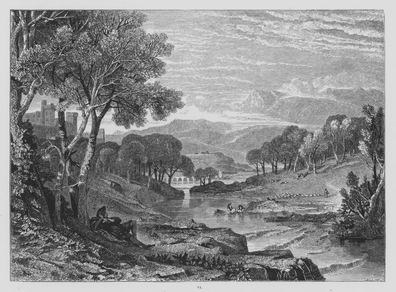 John Milton, LAllegro (gravura) de William Leighton (after) Leitch