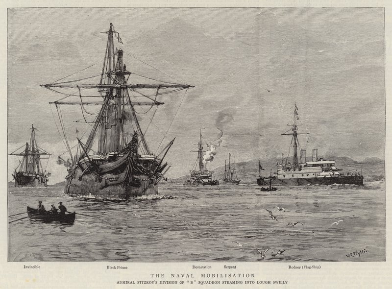 A mobilização naval de William Lionel Wyllie