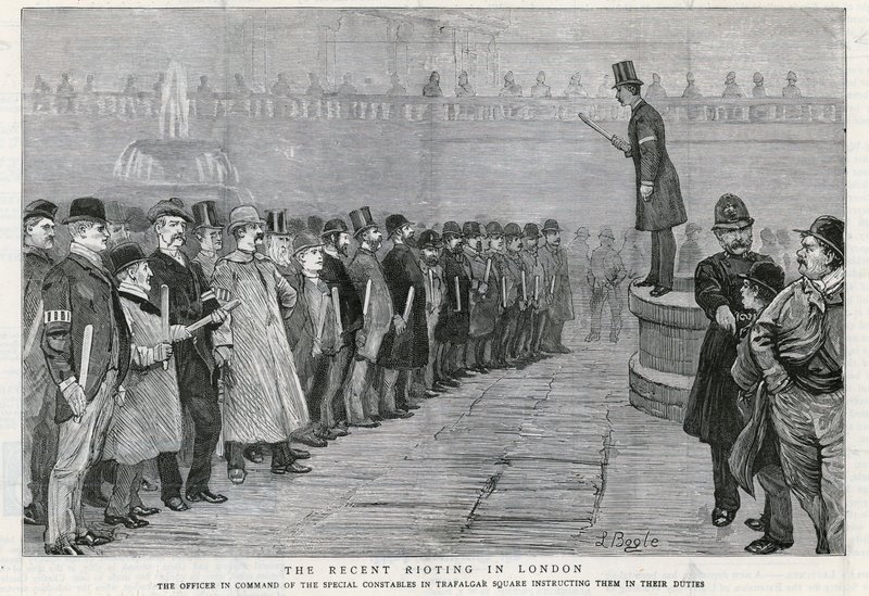 O recente tumulto em Londres de William Lockhart Bogle