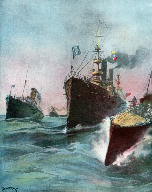 Cruzadores importados para a marinha dos Estados Unidos de William Louis Jnr. Sonntag