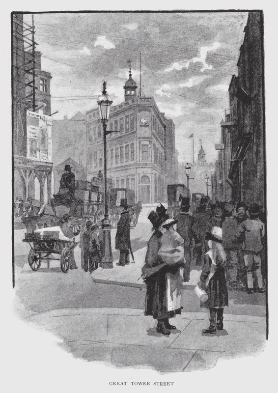 Rua Great Tower (litho) de William Luker