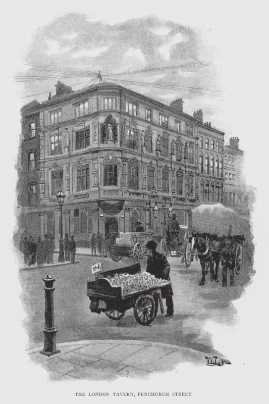 The London Tavern, Fenchurch Street (litho) de William Luker