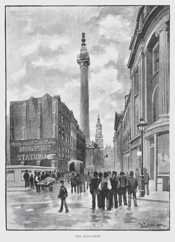 O Monumento (litho) de William Luker