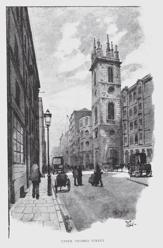 Rua do Alto Tamisa (litho) de William Luker