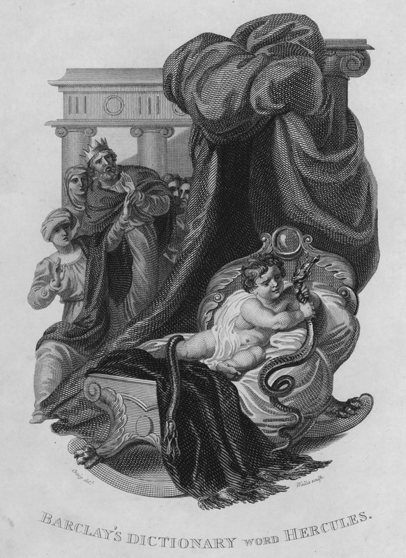 Barclays Dictionary, palavra: Hercules (gravura) de William Marshall (after) Craig