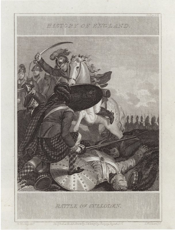Batalha de Culloden de William Marshall Craig