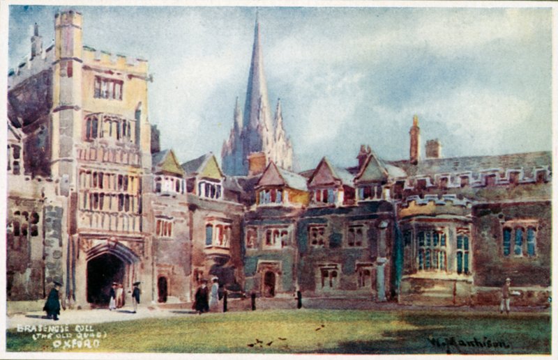 Brasenose College, Old Quad de William Matthison