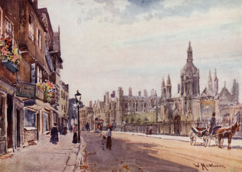 Portal do Kings College, Kings Parade de William Matthison